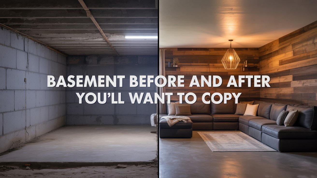 Basement Before and After Ideas You’ll Want to Copy