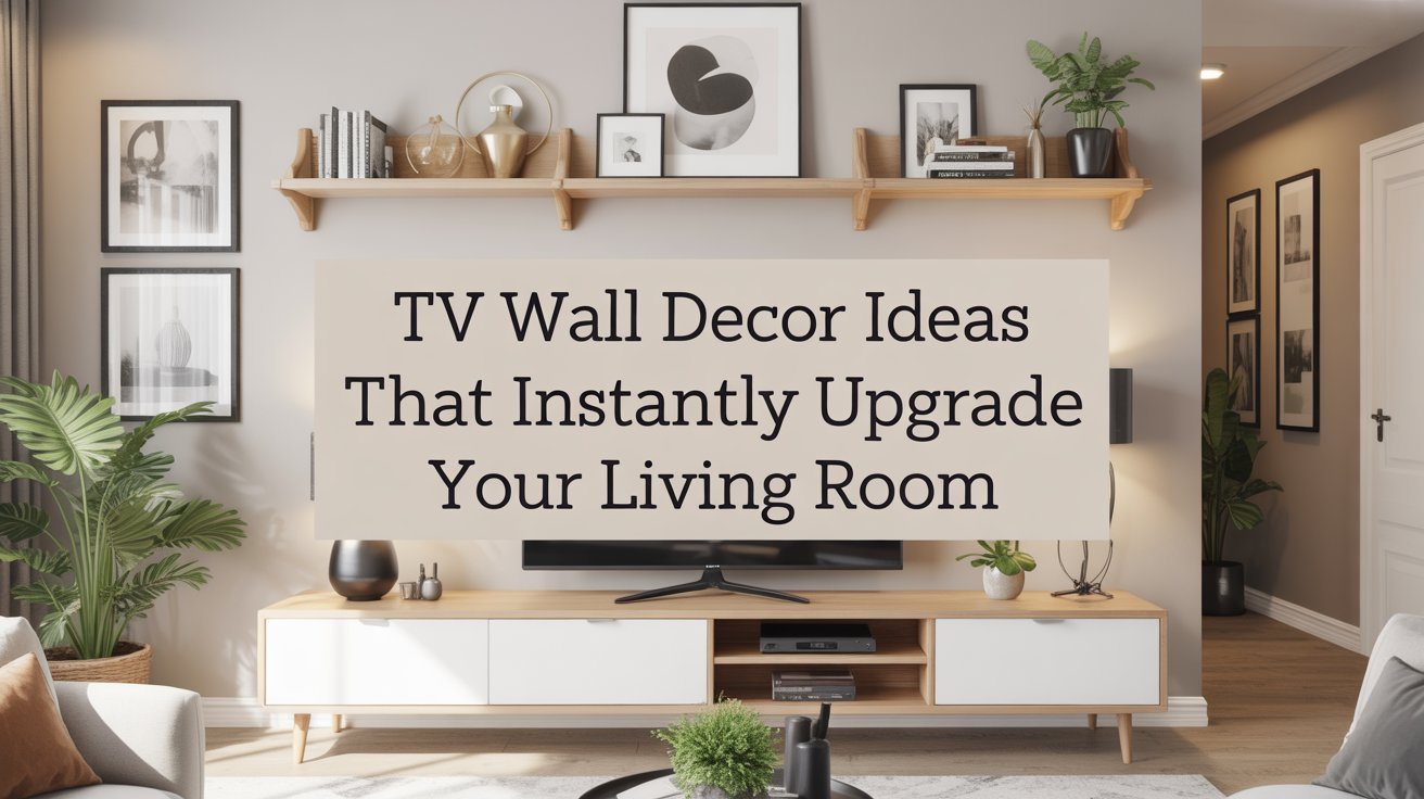 TV Wall Decor Ideas That Instantly Upgrade Your Living Room