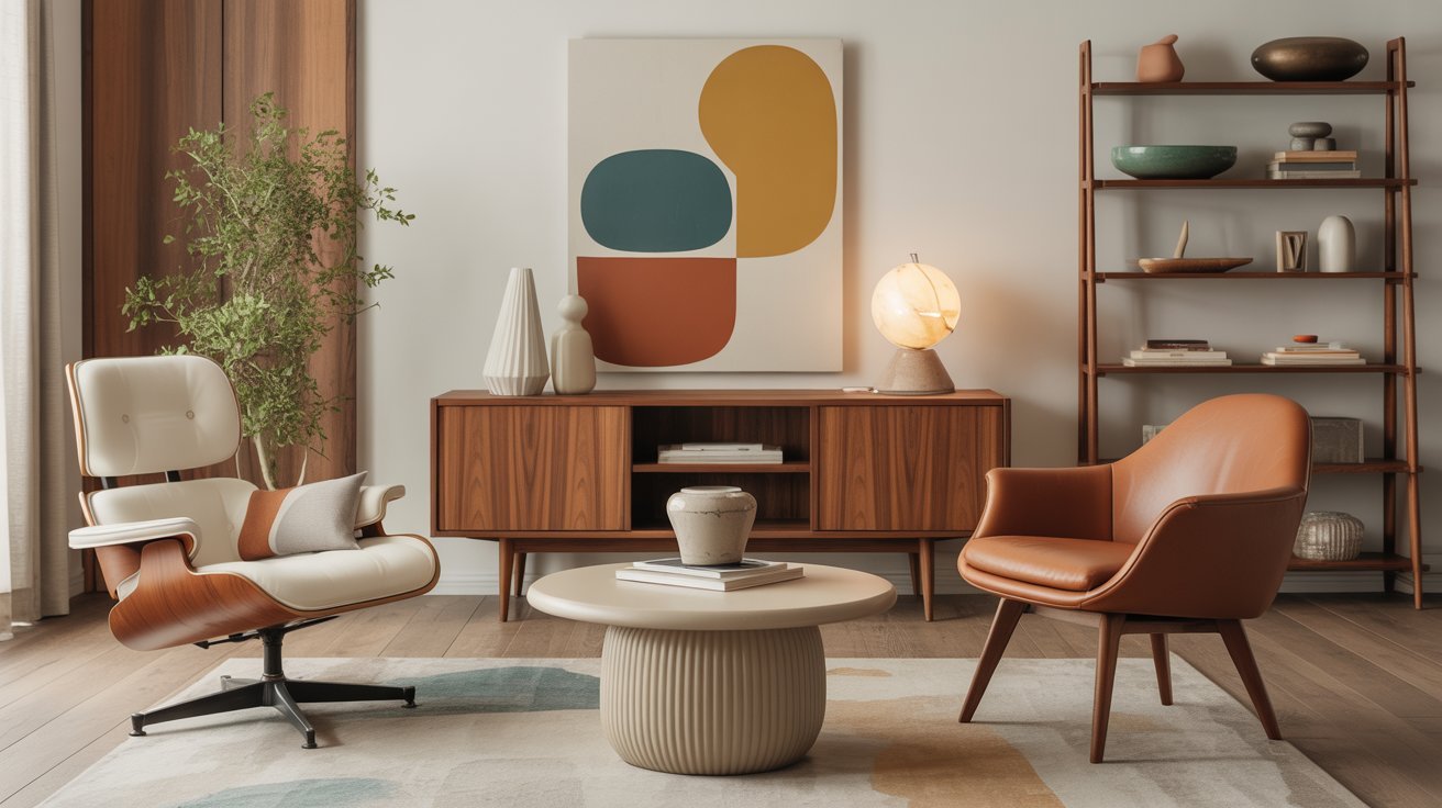 1. Iconic Mid-Century Furniture Pieces