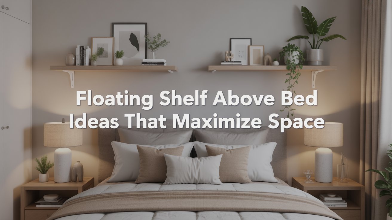 Floating Shelf Above Bed Ideas That Maximize Space