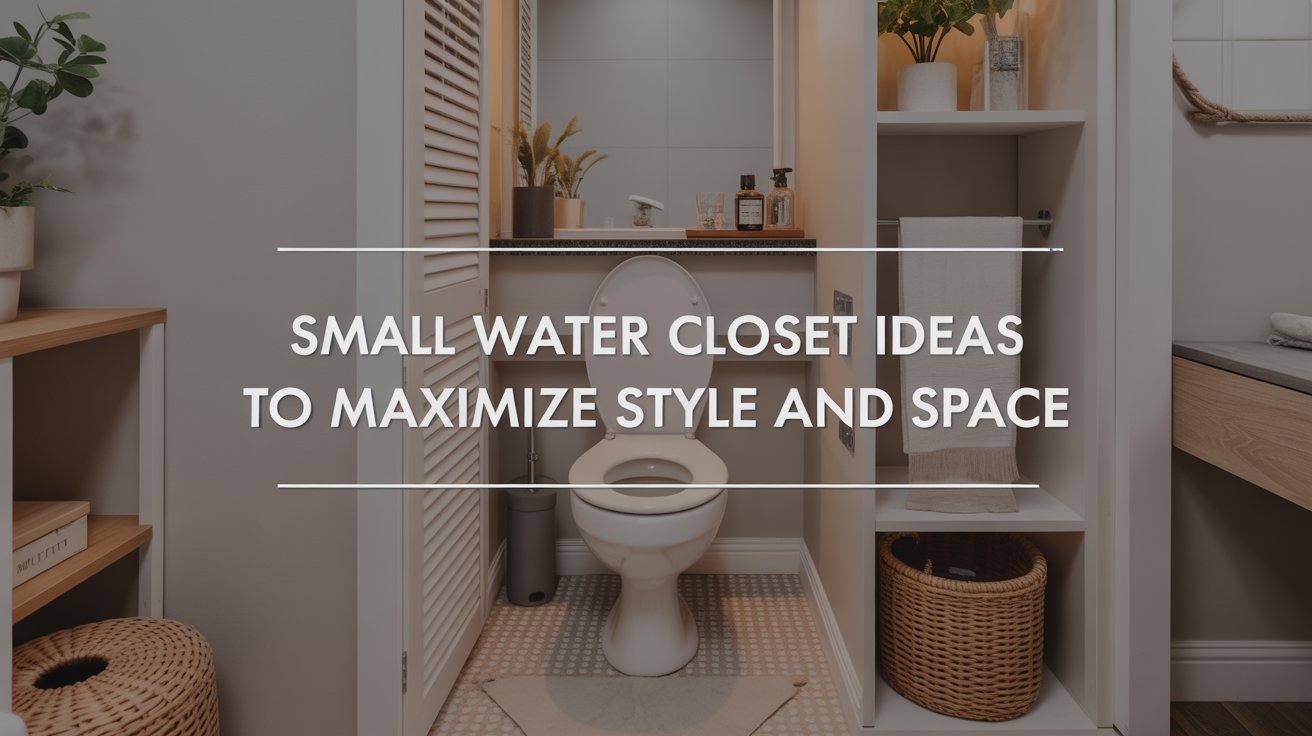 Small Water Closet Ideas to Maximize Style and Space