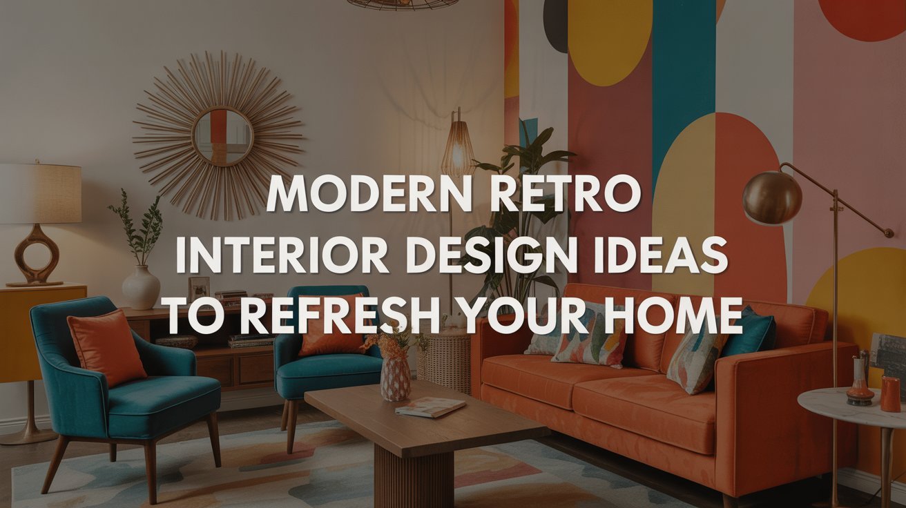 Modern Retro Interior Design Ideas to Refresh Your Home