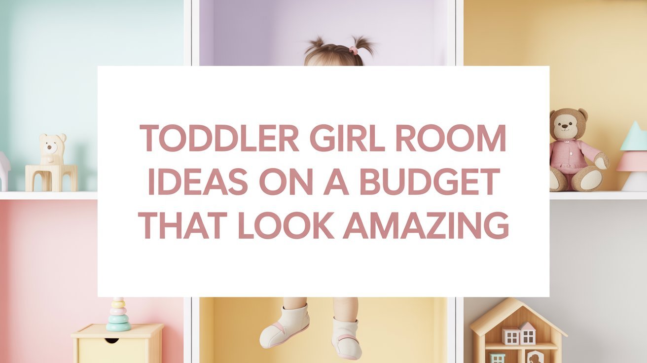 Toddler Girl Room Ideas on a Budget That Look Amazing