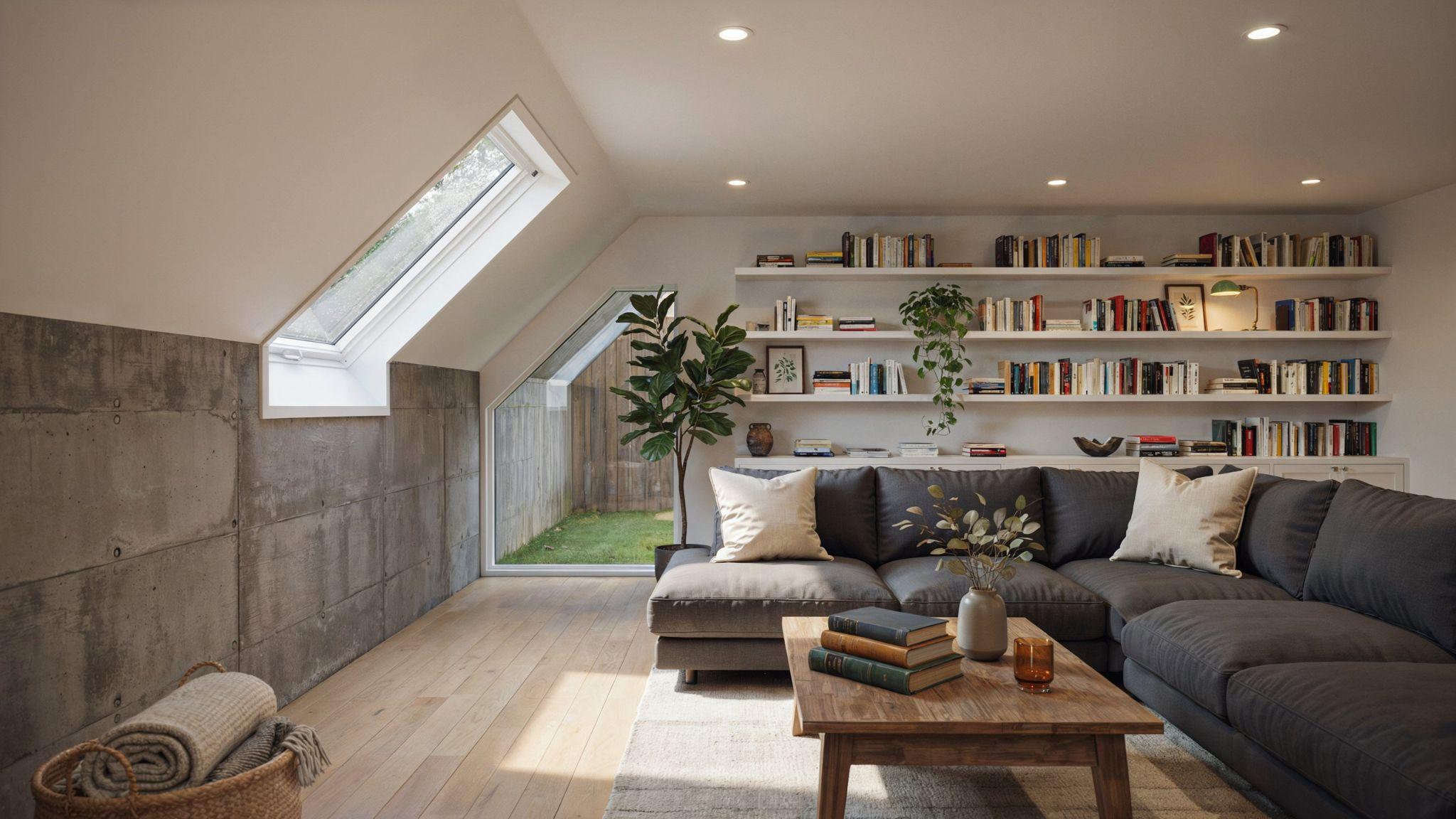 Reverse hopper basement window opening inward for ventilation and comfort.