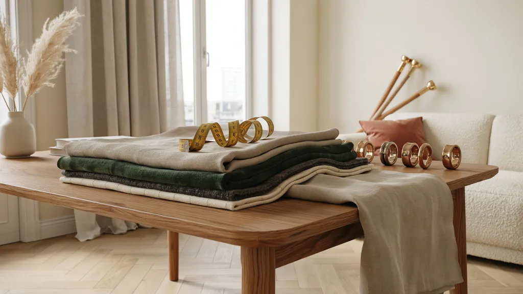 Factors that affect the number of curtain rings needed per panel.