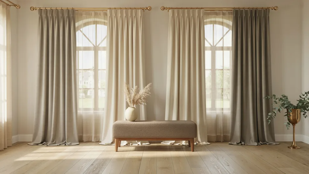 Break style is how much the curtain touches or puddles on the floor.